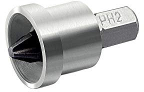 STANLEY 016137 Embout magnétique pour vis cruciformes PH2 à butée