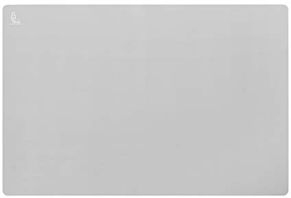 Super Kitchen Extra Large Multipurpose Silicone Nonstick Baking Mat, Pastry Mat, Heat Resistant Nonskid Table Mat, Countertop Protector, 23.4'' By 15.6''(Cool Gray)