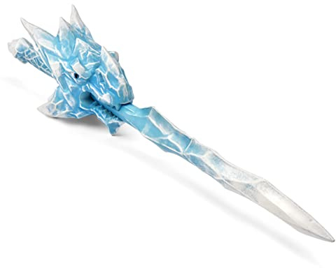 Formidable Toys 32 Inch Foam Sword – Dragon ISS Blue and White – Customizable Toy Sword for Kids and Adults – Durable Polyurethane Foam for Play Fighting