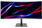 Acer Nitro XV345CURV Gaming Monitor 34 Zoll (86 cm Bildschirm) QHD, 165Hz DP/Type-C, 100Hz HDMI, 1ms (GTG), HDMI 2.0, DP 1.4, Curved, höhenverstellbar, FreeSync Premium, Schwarz