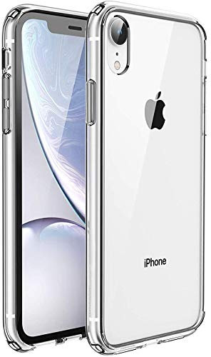 UNBREAKcable Case for iPhone XR 6.1 Inch - [Shockproof & Anti-Scratch] Ultra Clear Shockproof Hard PC Back & Soft TPU Bumper Protective Cover for iPhone XR - Transparent