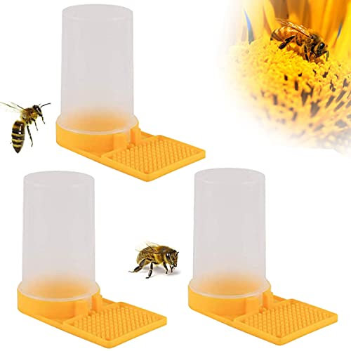 3PCS Bienen Wasser Feeder Bienen Eingang Feeder Flüssigkeit Fütterungsanlage Wasserspender Kunststoff Imkereibedarf Imkerei Imker Ausrüstung Zubehör Bienen Wasser Feeder Kunststoff Ausrüstung Zubehör