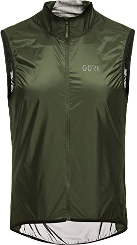 GORE WEAR Herren Ambient Weste' Vest, Utility Green/Black, L EU