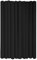 Interdruk - Rouleaux de papier crépon pour enfants, bricolage et décorations - Lot de 10 rouleaux (50cm x 200cm, 28g/m2) - 30 Noir