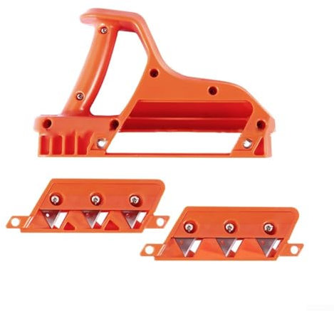 Raboteuse professionnelle pour finition de cloisons sèches - Outil multifonction avec lames tranchantes pour des coupes lisses