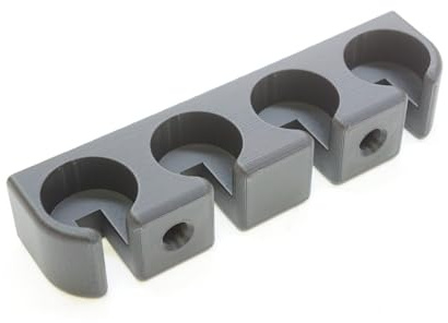 Heavy Duty Magnetic Pry Bar Wall Mount, Crow Bar Holder 24, 30, 36 Prybar, Color: Black