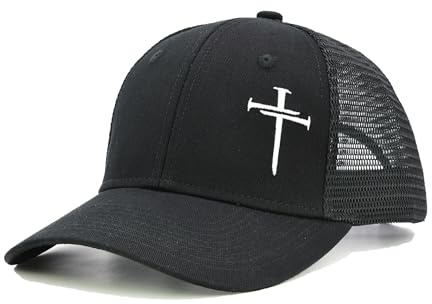 Hatwell Casquette Camionneur Chrétienne Brodée, pour Hommes et Femmes
