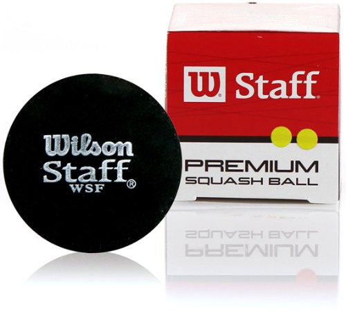 Wilson JBZ 15 Ball Squash Balls (2pcs), dbl.yellow
