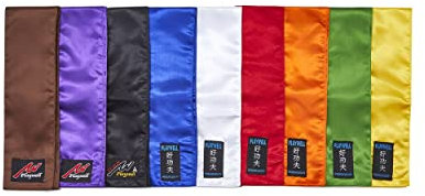 Playwell Kampfsport Satin Kung Fu Schärpe - Weiß