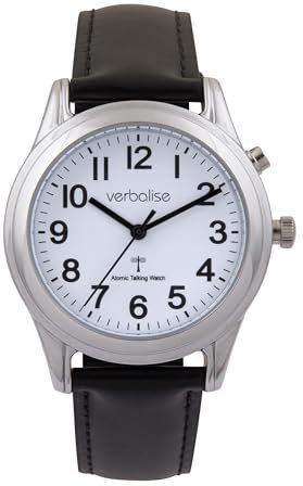 VLRC-30LBK Ladies Radio-Controlled Talking Watch, Speaks Time, Date etc, Ideal for Blind, Visually Impaired and Elderly 2-Year Guarantee, UKs No1 for Quality Service and Choice