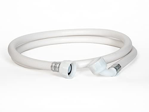 ELECTROHOGAR Schlauch für Waschmaschinen und Geschirrspüler | Von 1,5M bis 6M | Universalschlauch für Wassereinlass | Standardgewinde Kompatibel mit allen Marken: Bosch, Siemens, Miele (1,5M)