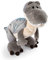 NICI Kuscheltier Dino Tony-Rex 31 cm – Stofftier aus weichem Plüsch, niedliches Plüschtier zum Kuscheln und Spielen, für Kinder & Erwachsene, 48813, tolle Geschenkidee, grau