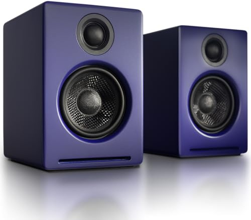 Audioengine A2 Plus Wireless Bluetooth Desktop Speakers - 60W Computer Speakers for Music and Gaming