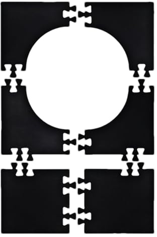 Eva Dartboard Support - Protezione da parete del dardo con pannelli splabili | Shuld surround per gioco di freccette più sicuro | da parete facile da installare per bambini, adulti, sala gioch