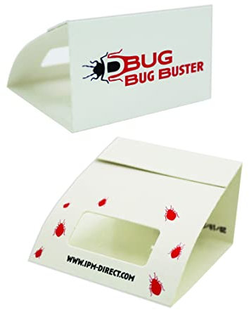 DBUG Trappola per ragni Bug Buster - Trappola per ragni e insetti striscianti - Sicura per bambini e animali domestici - Confezione da 18