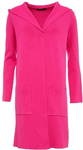 Zwillingsherz Strickjacke Cardigan für Damen Frauen - Hochwertiger Mantel Überwurf warm weich und kuschelig mit Kapuze - Perfekt für Frühjahr Herbst Winter - Cape Umhang mit weichem Strick