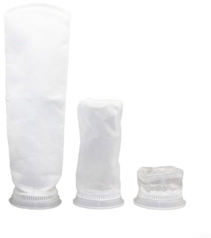 IBC - Filtro de tapa de cubierta, material de fieltro de aguja, reutilizable, para tanques de agua de lluvia (filtro-parte inferior plana)