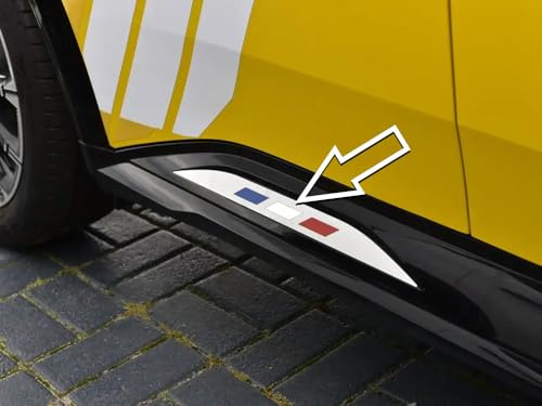 Cubierta de acero para Renault-5 E-Tech | Decoración de umbrales exteriores | 2 piezas inoxidable 5 R5 Evolution Electric 95 120 150 Urban Range Comfort Techno Iconic Accesorios y Tech Tuning Piezas