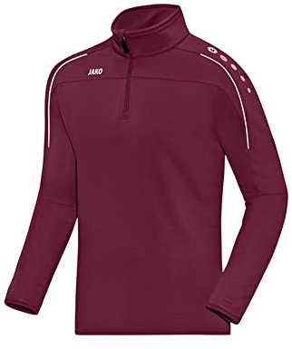 JAKO Herren Ziptop Classico, Rot, M