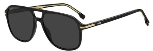 Hugo Boss BOSS 1751/S Sunglasses, 807/IR Black, 57