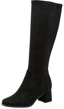 TAMARIS Botas altas para mujer, color negro, talla 37 EU, Negro, 37 EU