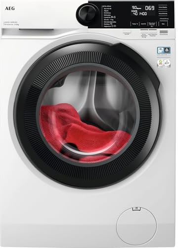 AEG Serie 6000 Lavadora de Carga Frontal 10 Kg, LFR6214O4B, 1400rpm, Libre Instalación, Programa Higiene, Motor Invert, Función Vapor, Display LCD, Clase A, Blanco