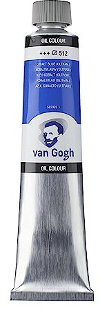 Van Gogh Ölfarbe, 200ml Tube, Kobaltblau Ultramarinblau 512