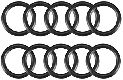 sourcing map Nitrile Rubber O-Rings, 18mm OD 13mm ID 2.5mm Width, Metric Sealing Gasket, Pack of 10