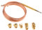 Universal Thermoelement 900 mm mit 5 Adaptern Gasgrill Gasherd Bräter