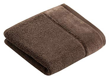 Vossen Pure Gästetuch 40 x 60 cm Toffee