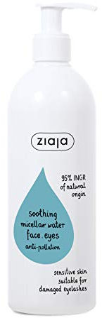 Ziaja Agua Micelar Calmante para Rostro y Ojos 390Ml 390 ml