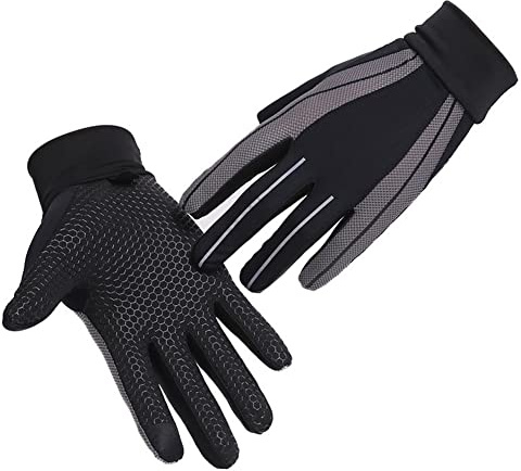 XGOPTS Sun UV Protection Lightweight Touchscreen Gloves - Anti-slip Full Finger for Cycling, Running, Driving, Hiking - Summer Breathable for Men and Women