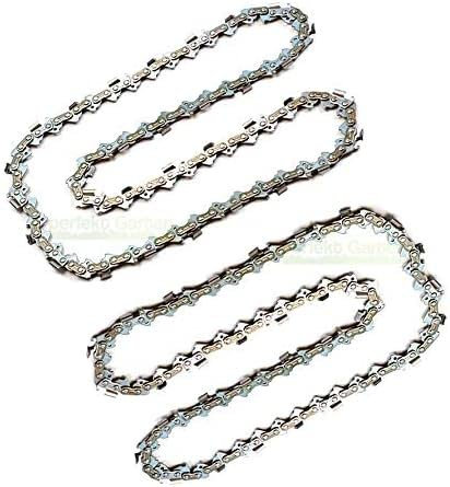 2x Sägekette 35cm / 1,3mm / 3/8 / 50 TG kompatibel mit Stihl, MC Culloch, Ikra