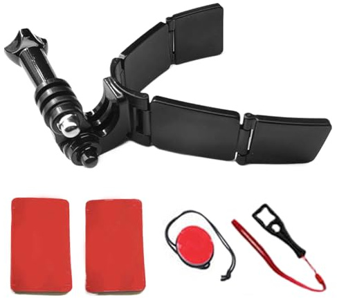 Generico Huvudbonad Hållare - För Hjälmkamera, Stabilt Action Cam-stöd
