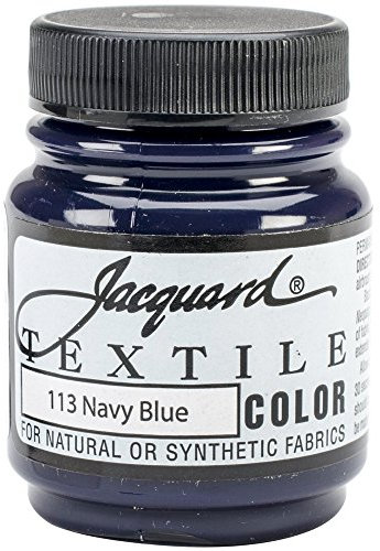 Jacquard Produkte Navy Blau – Textil Farbe Farbe, Acryl, Mehrfarbig