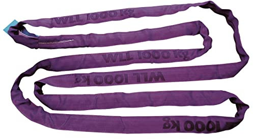 Kerbl Eslinga Redonda, Capacidad de Carga 1t/2t Circunferencia 4 m, Doble Revestimiento