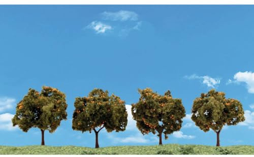 Woodland Scenics TR3592 4Pack Orange Trees