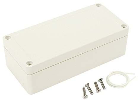 Sourcingmap 5.9x2.76x1.85(150mmx70mmx47mm) ABS Junction Box Universal Electric Project Enclosure