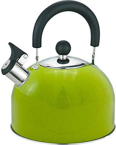 Bouilloire sifflante - En acier inoxydable - 2,5 l - Légère Green