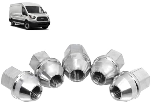 ROBUST 5 st hjulmuttrar S. Stållock för Ford Transit Transit Tourneo anpassad 5196786 ACPA-1012-KXA 5 196 786 ACPA1012KXA