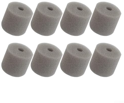 ZMdooreasy 8 filtri di ricambio in spugna per Narwal serie J, ad alta efficienza 99,97% ritenzione di particelle, pastiglie lavabili per serbatoio dell'acqua per robot pulitore J1/J2/J3