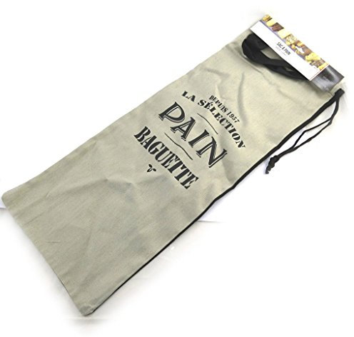 Les Trésors De Lily [M7710 - Sac à Pain 'Pain Baguette' Gris Noir