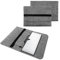 NAUC Laptop Tasche Sleeve Hülle Schutztasche Filz Cover für Tablets und Notebooks Farbauswahl kompatibel mit Samsung Apple Asus Medion Lenovo, Farben:Grau, Größe:9.7-10 Zoll