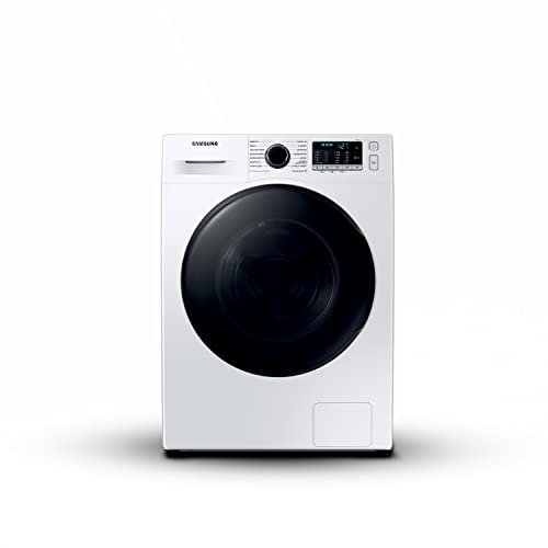 Samsung Lavasciuga Crystal Clean WD90TA046BE/ET, 9+6 kg, Ecobubble, Vapore Igienizzante, Air Wash, Carica Frontale, 60L x 85H x 65P cm