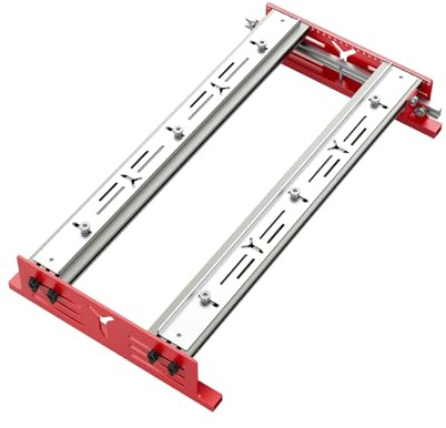 Gabarit de routeur pour lisser les dalles de bois, chariot de routeur de capacité de planche de banc Rout-N-Plane pour lisser et surfacer les planches à découper et les panneaux collés