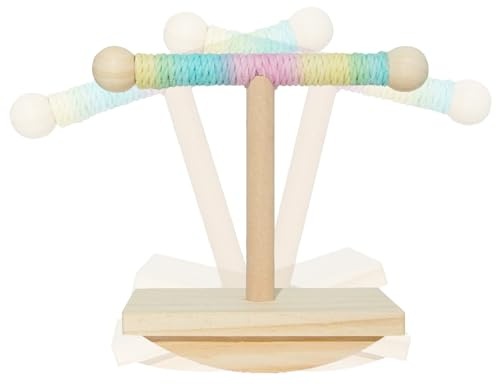Stand De Perche Pour Oiseaux, Entraînement En Bois Anti-slip Perch Pour | Soutient IDe Repos D'oiseaux Pour Animaux De Compagnie Multifonctionnels Pour Macaws Budgies Cockatiels Conuci