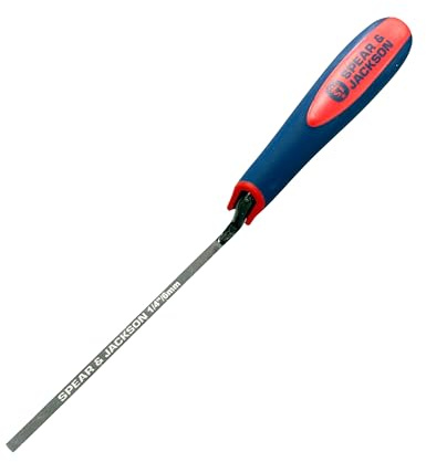Spear & Jackson TUCK14SF Cazzuola per Fughe 1/4 (6 mm) - Lama in Acciaio al Carbonio con Manico Morbido per Giunti di Malta, Riparazione e Restauro