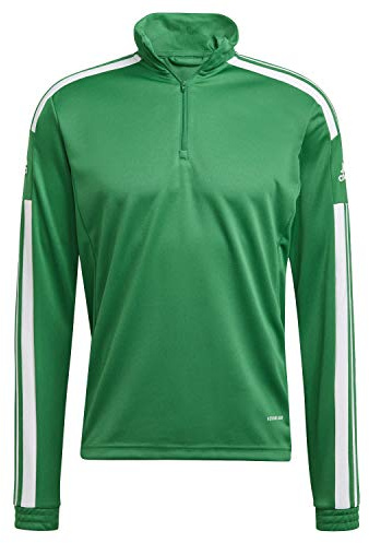 adidas Herren Squadra 21 Training Top, Team Green / White, L