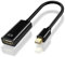 Mini DisplayPort to HDMI Adapter,20cm Gold Plated DP HDMI Adaptor Cable,Compatible for MacBook Air,MacBook Pro (Before 2016), Surface Pro,and More,4K,2K,3D,1080P HD Resolution,Display Connection