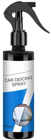 Spray Degivrage pare Brise,Dégivrant pare Brise,Degivrant Vitre Voiture,Spray Dégivreur Pour Pare-Brise De Voiture,Enlevez Rapidement Glace et la Neige des Vitres et des Pare-Brise des Voitures,100ml